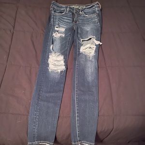 perfect condition size 6 American eagle jeans